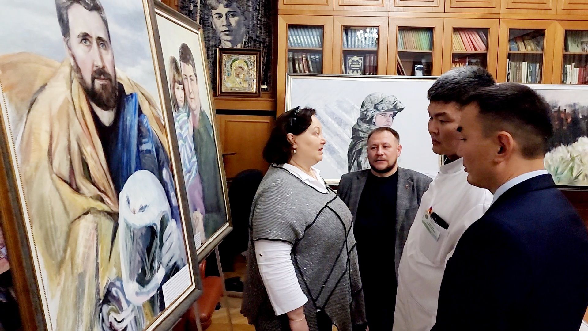 руза, цвт им. лиходея, галаган, художник, выставка, ветеран, реабилитация, спецоперация, Одинцовский округ, «Сомолитвенники», «Любящие мамы».