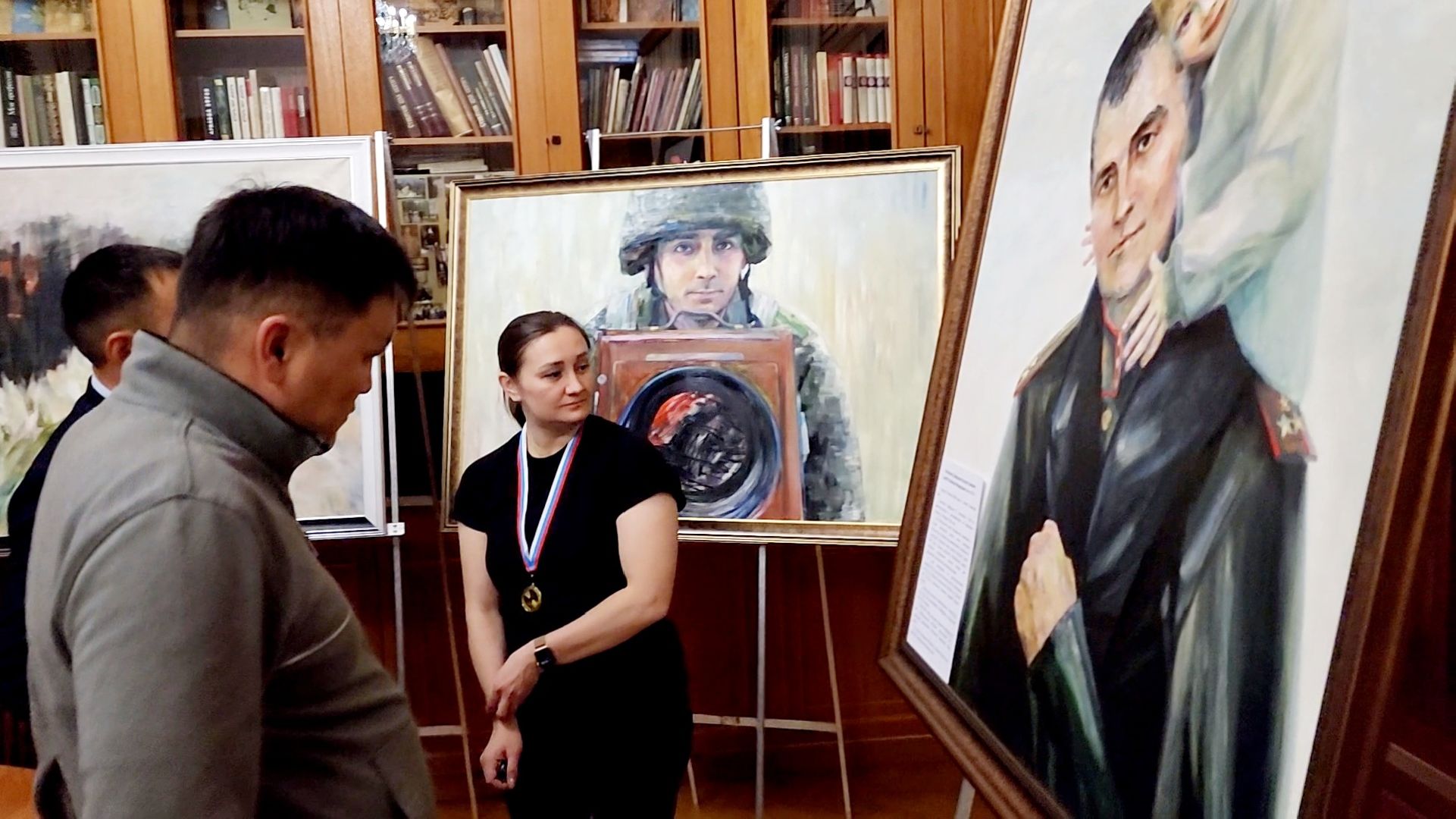 руза, цвт им. лиходея, галаган, художник, выставка, ветеран, реабилитация, спецоперация, Одинцовский округ, «Сомолитвенники», «Любящие мамы».