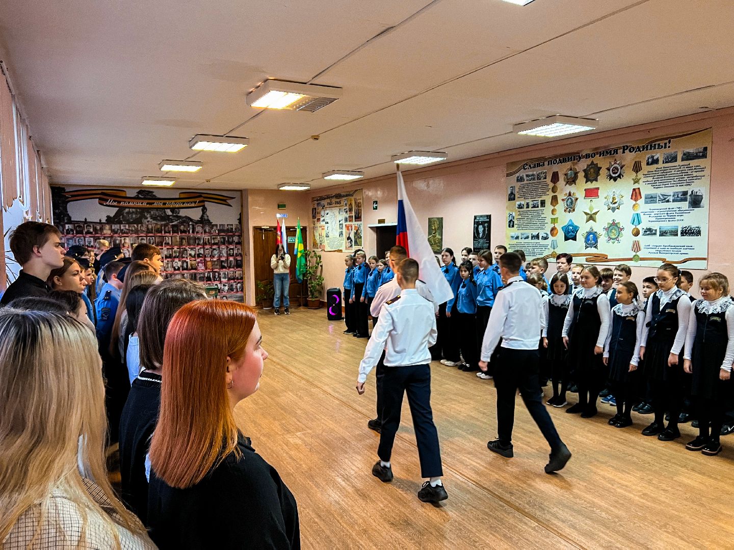 Шатура, школьники, встреча с солдатом, письма солдату,