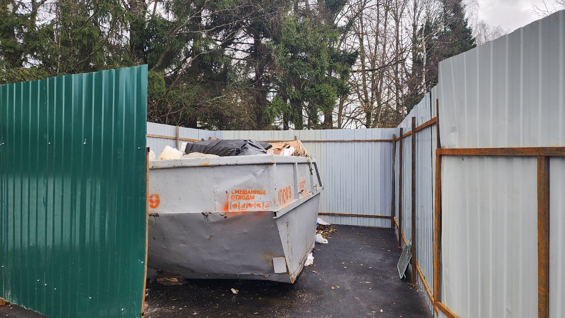Солнечногорск, ЖКХ, мусор, контейнерная площадка, Меленки,