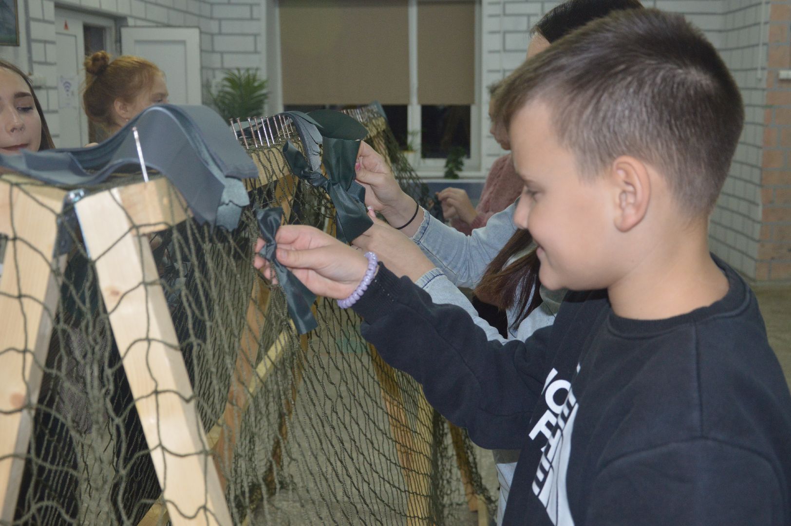 шатура, волонтеры подмосковья, городской округ люди, маскировочные сети, сво,