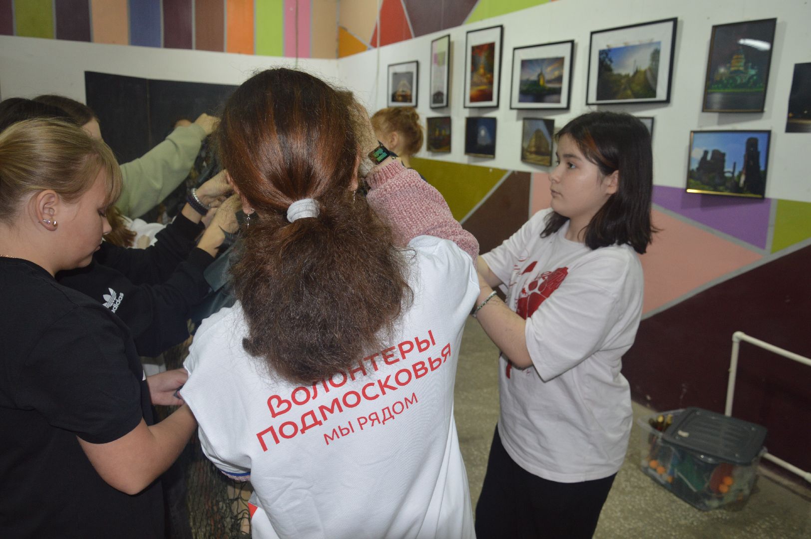 шатура, волонтеры подмосковья, городской округ люди, маскировочные сети, сво,