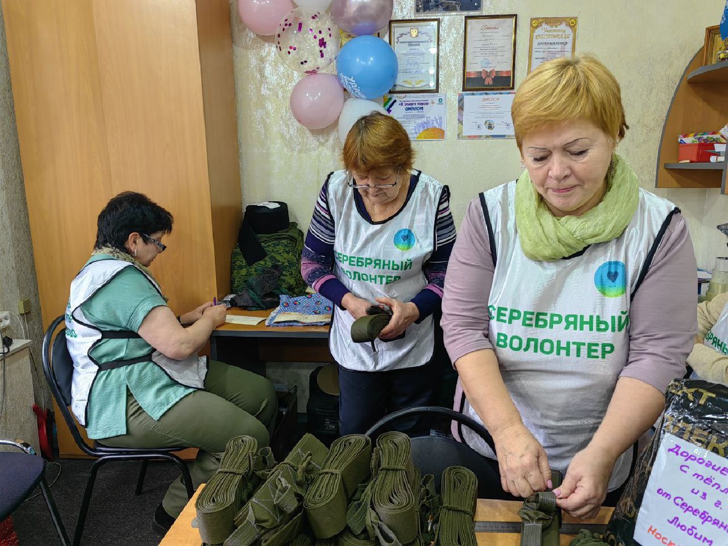 Одинцово, СВО, Донбасс, Серебряные волонтры, Подмосковье,