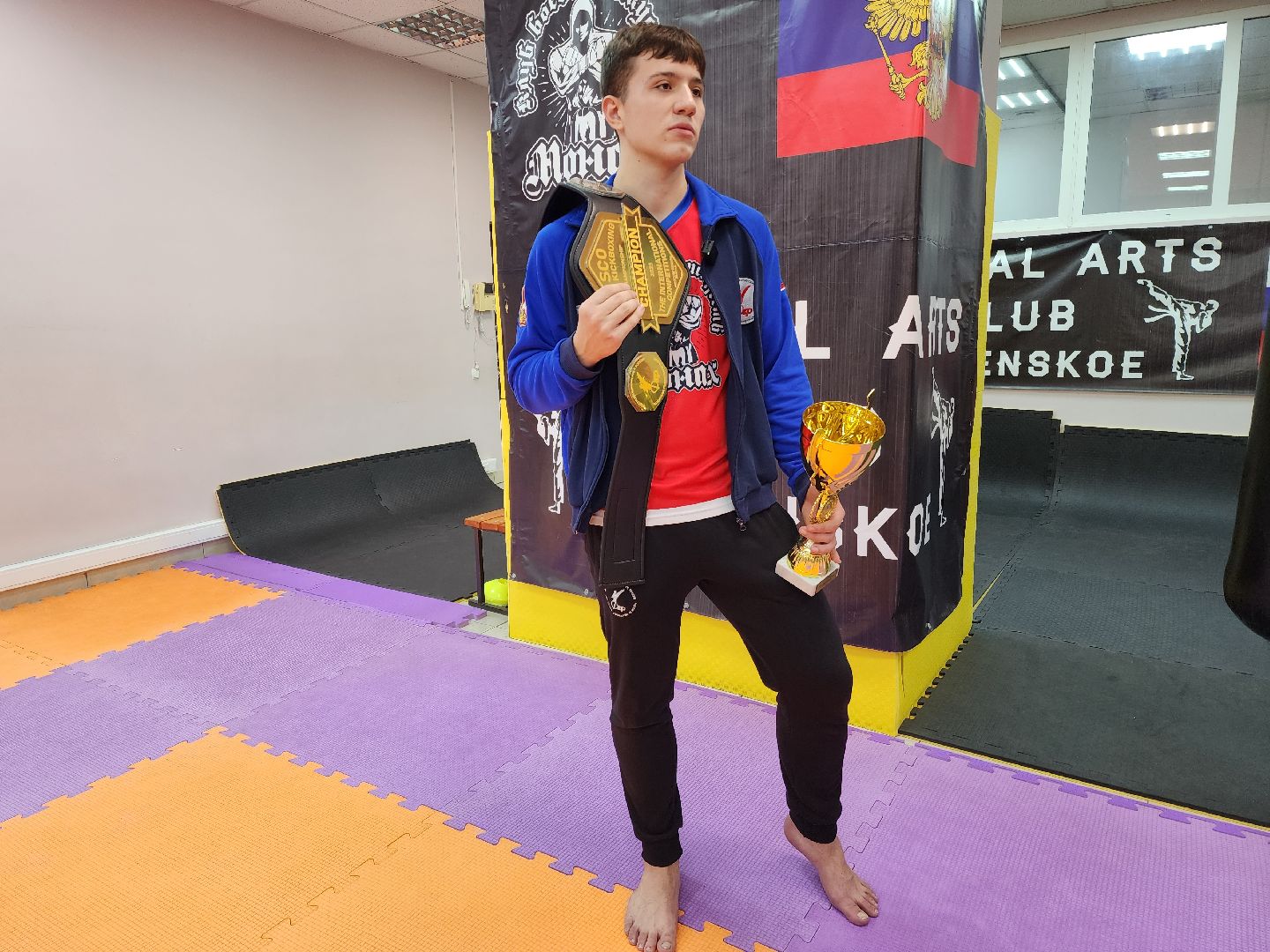 Раменское, спорт, международный чемпионат по кикбоксингу, чемпион среди юниоров,