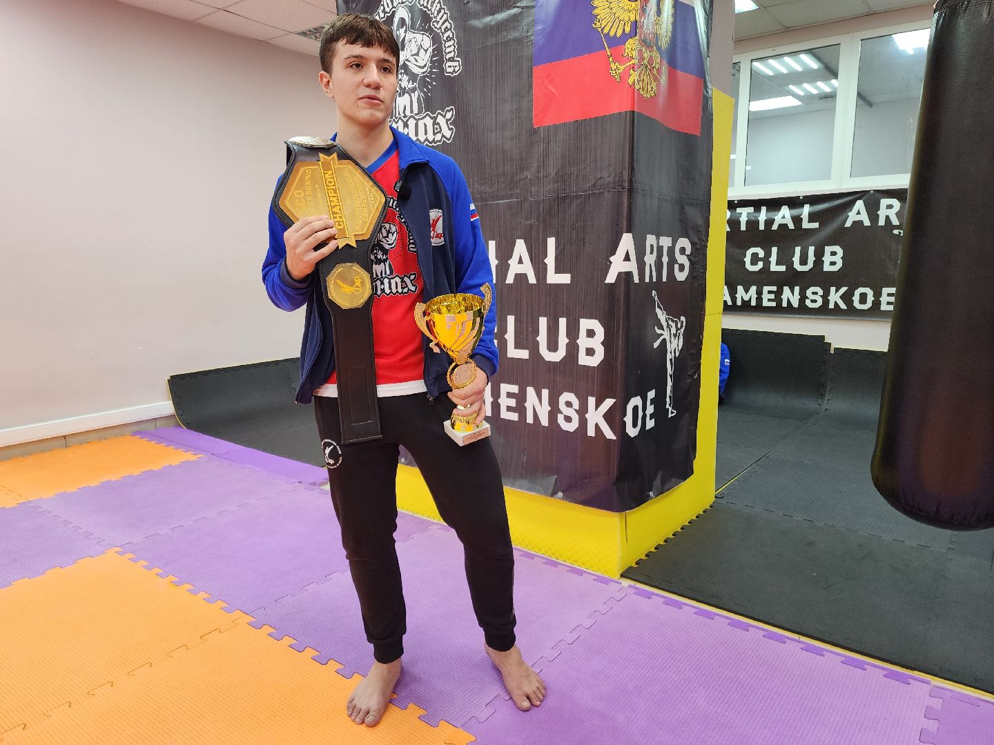 Раменское, спорт, международный чемпионат по кикбоксингу, чемпион среди юниоров,