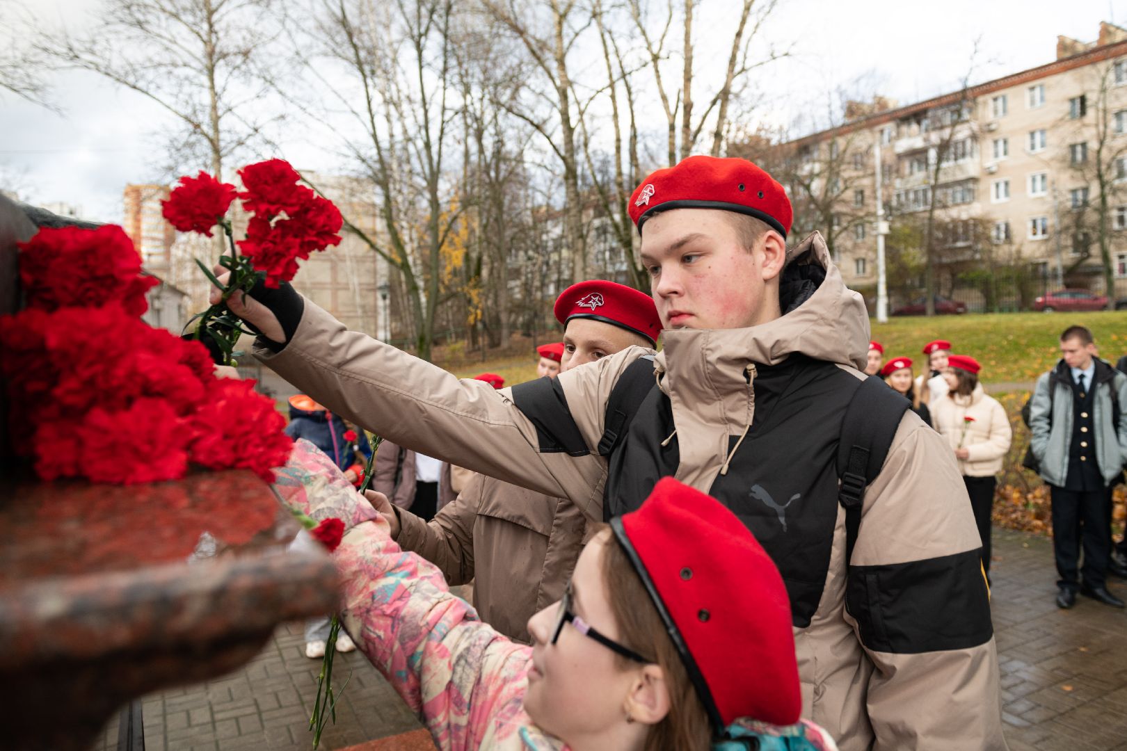 лыткарино, возложение, дань памяти, юнармия,