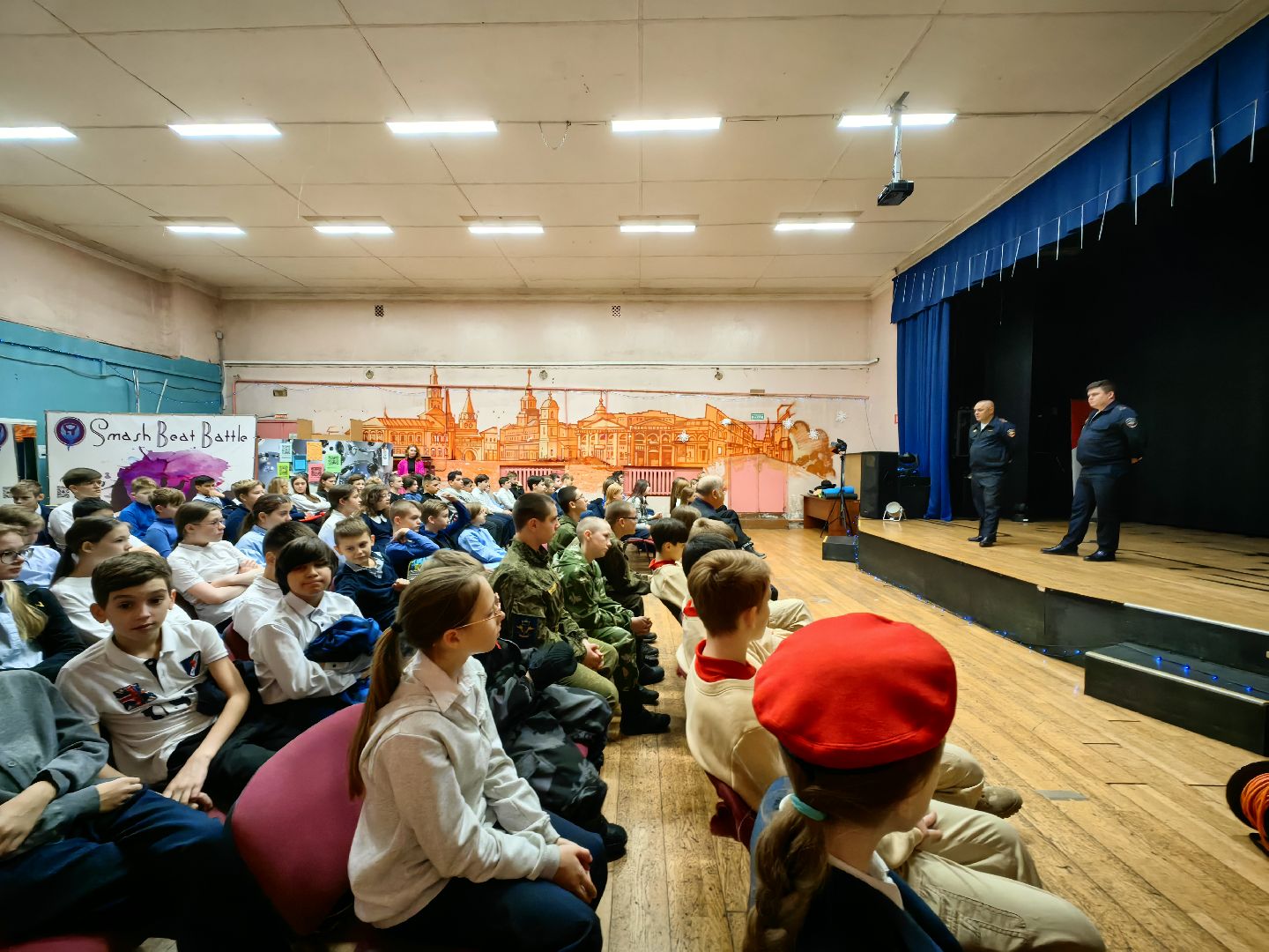 урок мужества, мвд россии, полиция, праздник, юнармия,