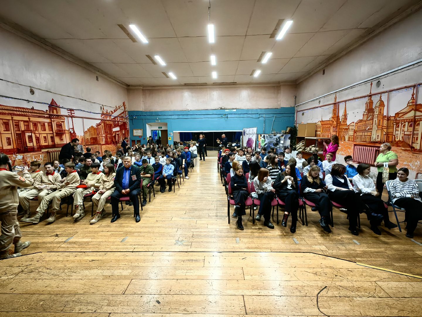 урок мужества, мвд россии, полиция, праздник, юнармия,