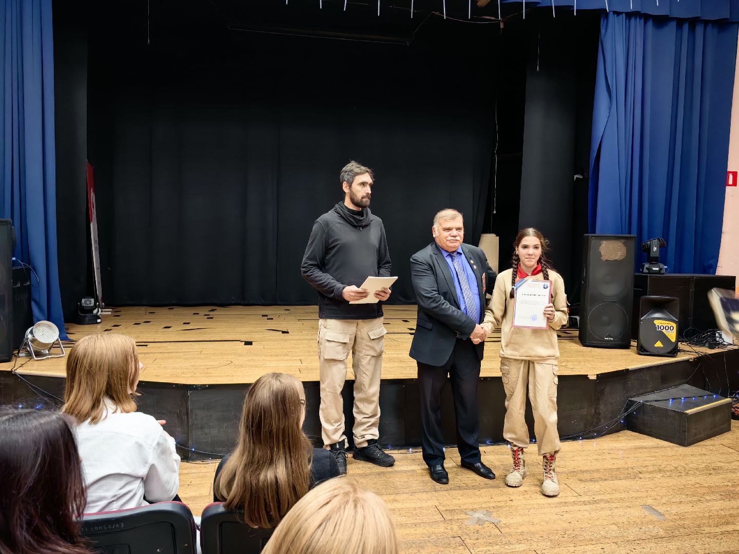 урок мужества, мвд россии, полиция, праздник, юнармия,