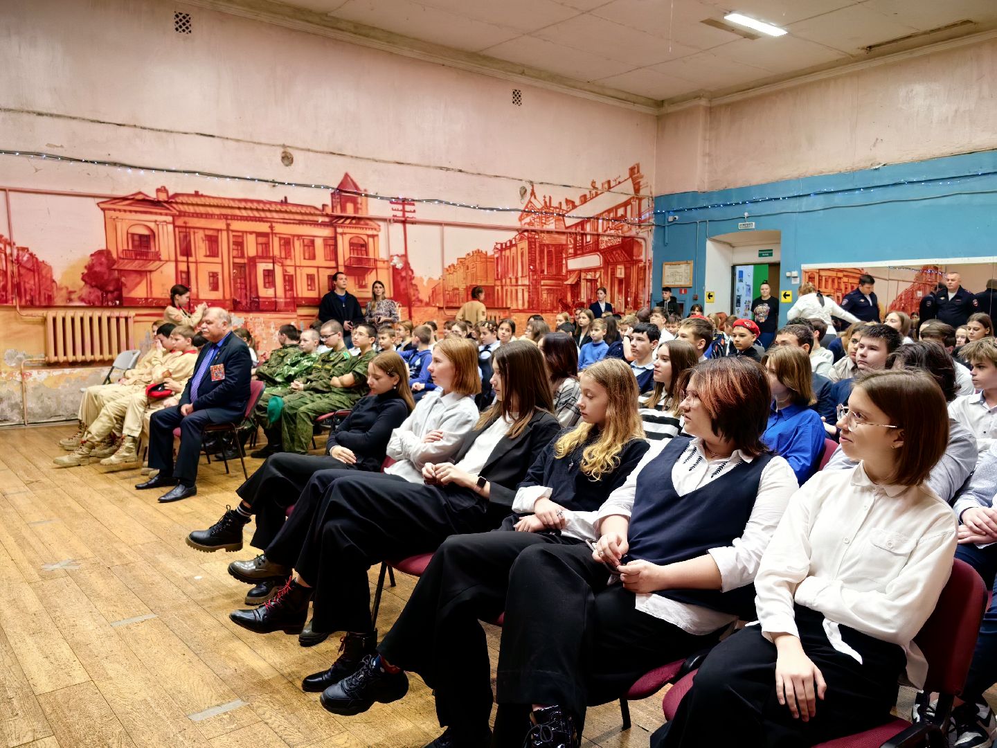 урок мужества, мвд россии, полиция, праздник, юнармия,