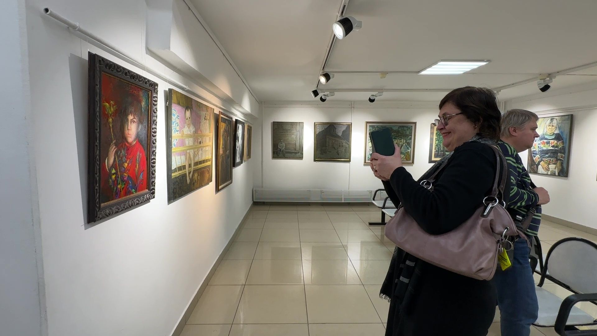 Реутов, музей, выставка, семья, картины, живопись, графика,