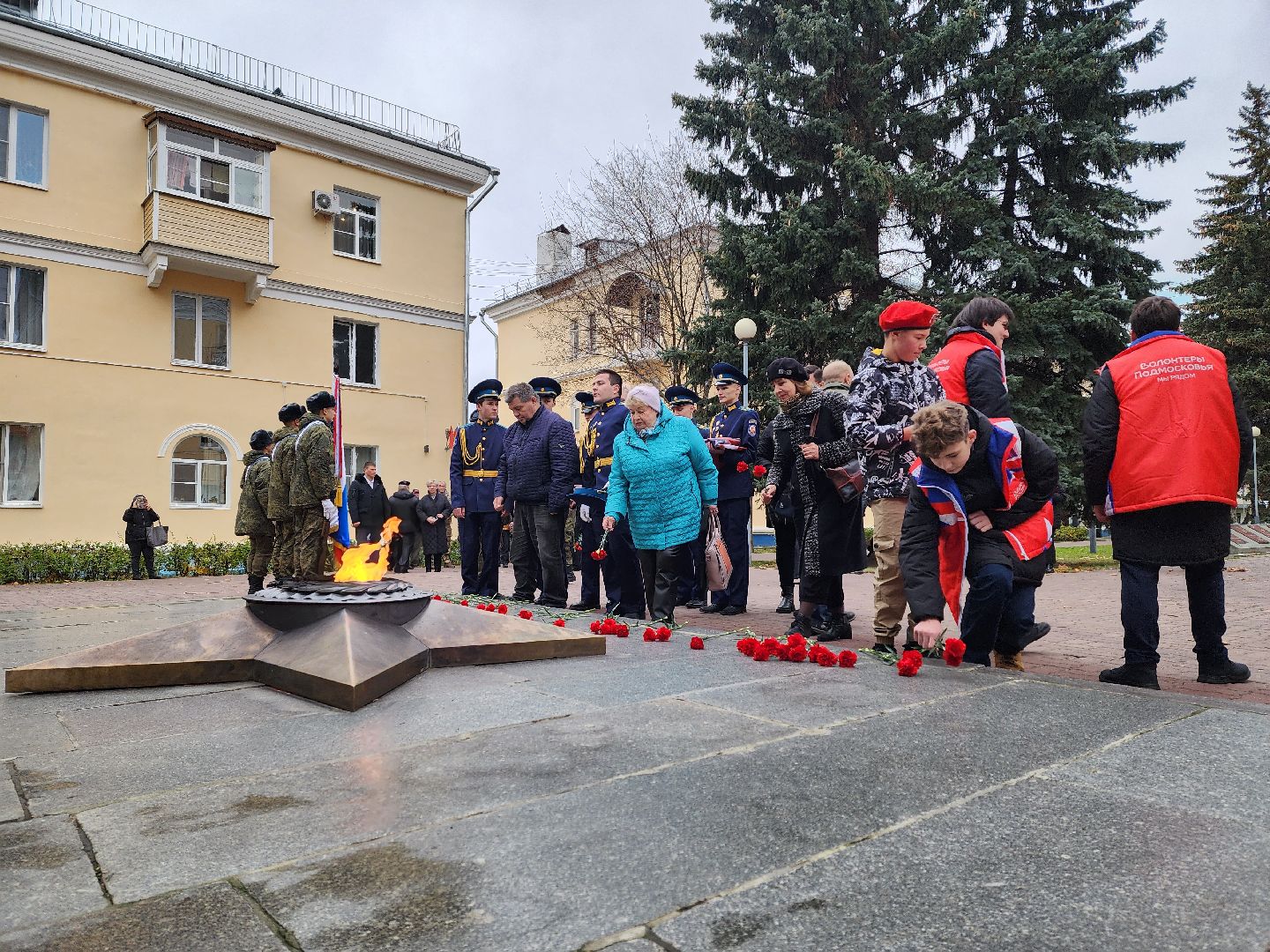 воскресенск, память, ветеран вов, сво, жители,