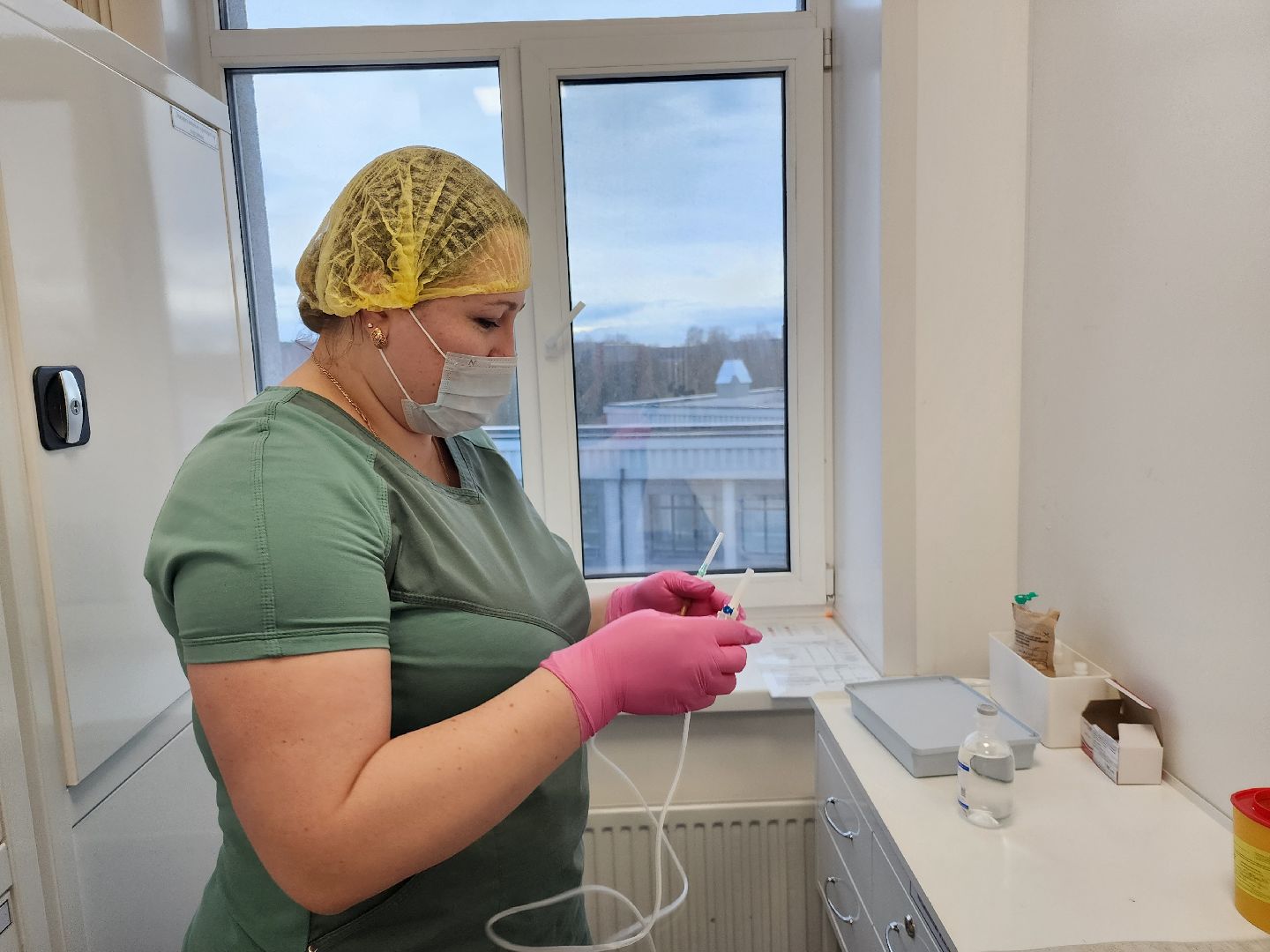 медицинская сестра, медицинская помощь,