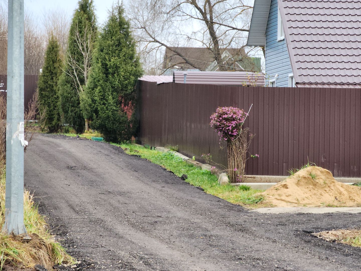 дороги, серпухов, строительство дорог, деревня дашковка, асфальтовая крошка,