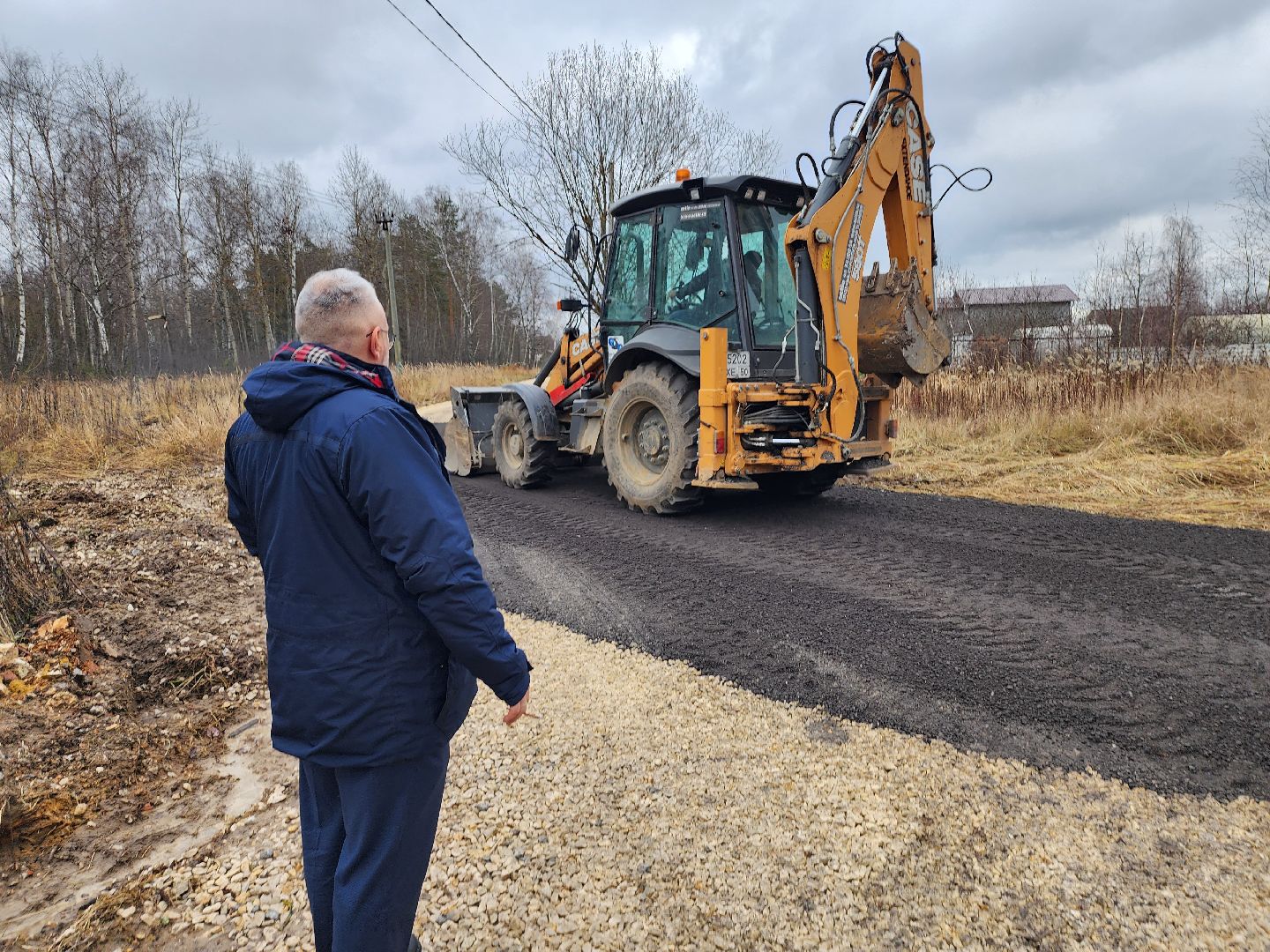 дороги, серпухов, строительство дорог, деревня дашковка, асфальтовая крошка,