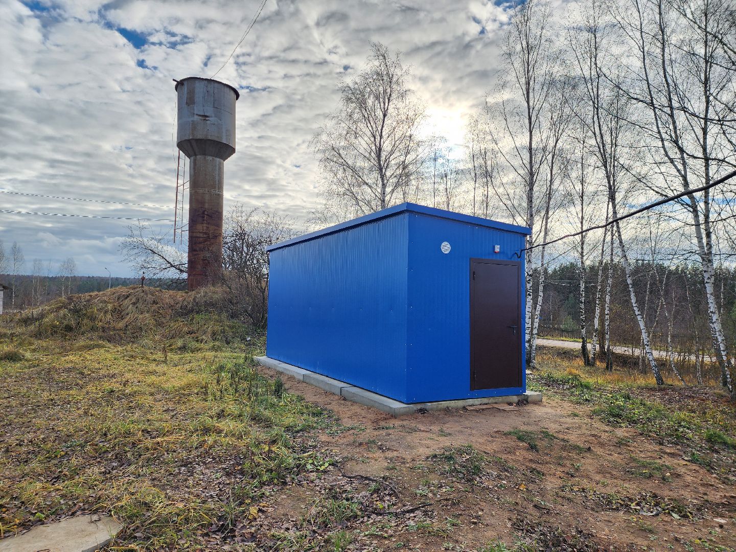 жкх, Станция обезжелезивания, взу, руза, рузский городской округ, московская область, подмосковье,