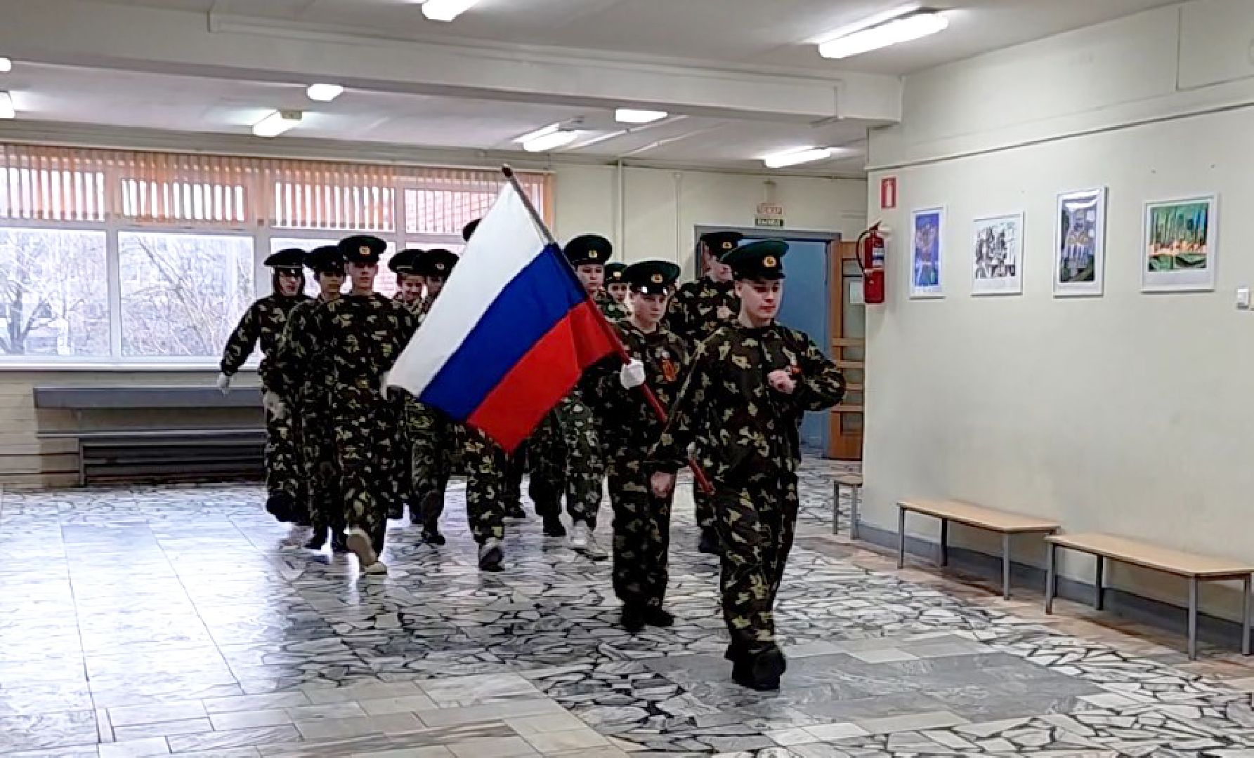 парта героя, лицей, наша память, патриотизм, патриотическая акция, патриотический проект, патриотическое воспитание, электросталь, герой,