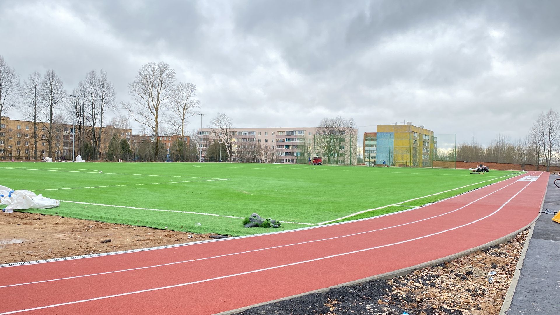 волоколамск, стадион, реконструкция, реконструкция здания, спорт, спорт подмосковья, футбол, баскетбол, спортзал,