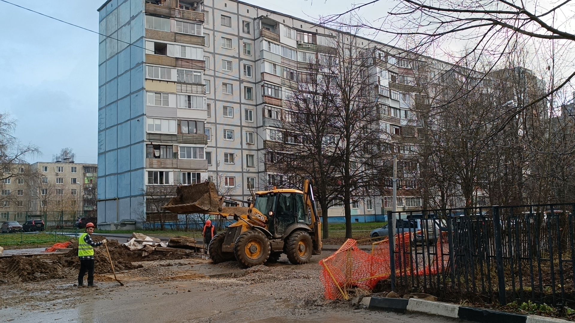 лобня, строительство, поликлиника,