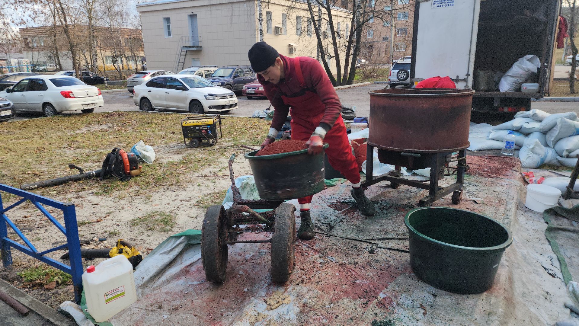 шатура, датская игровая площадка, Подмосковье, ремонт игровой площадки, городской округ люди,