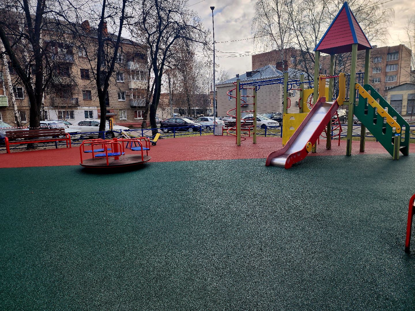шатура, датская игровая площадка, Подмосковье, ремонт игровой площадки, городской округ люди,