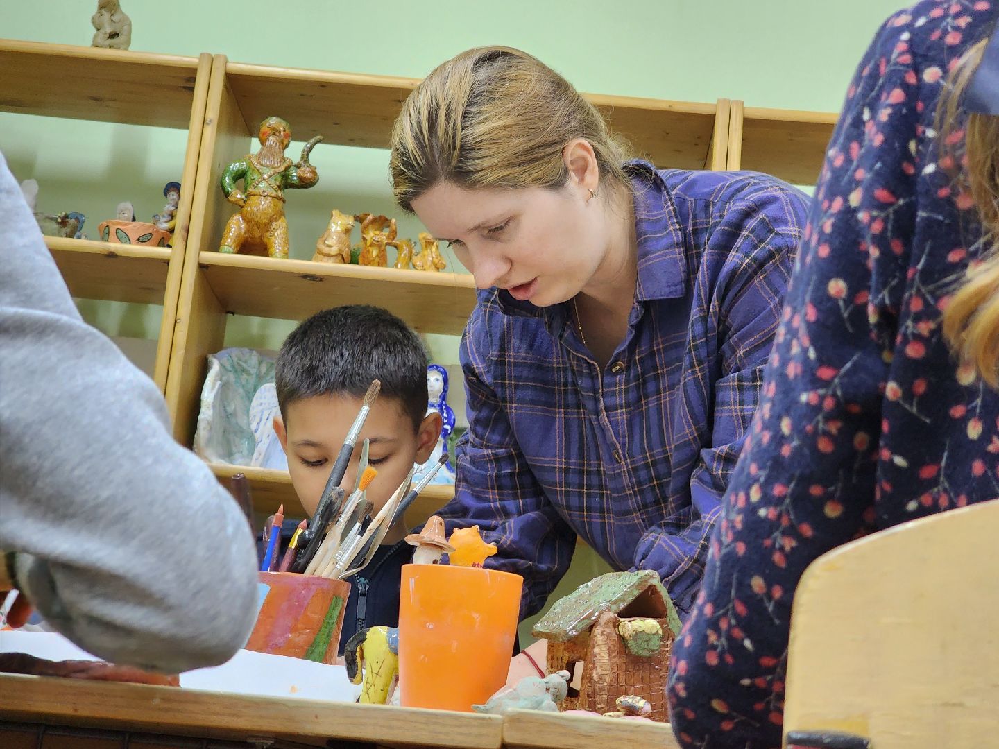 Одинцово, звенигород, дом детского творчества, творчество, керамика,