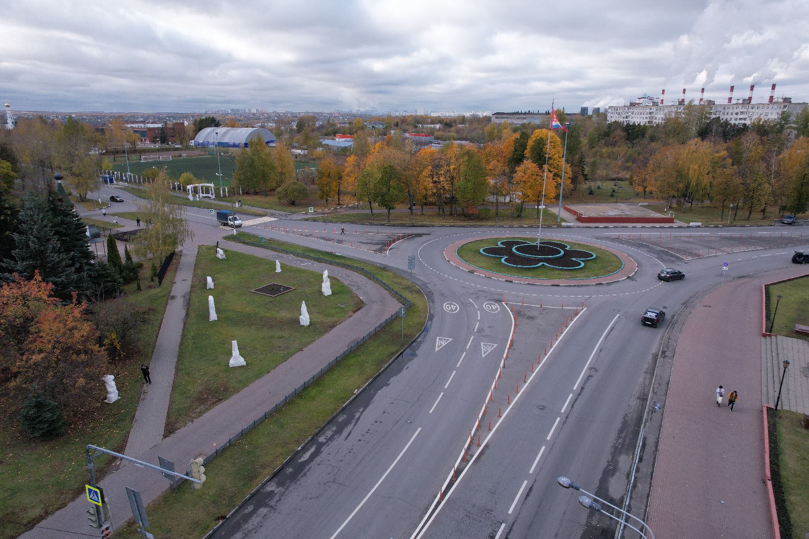 видео с коптера, площадь, джержинский, донской,