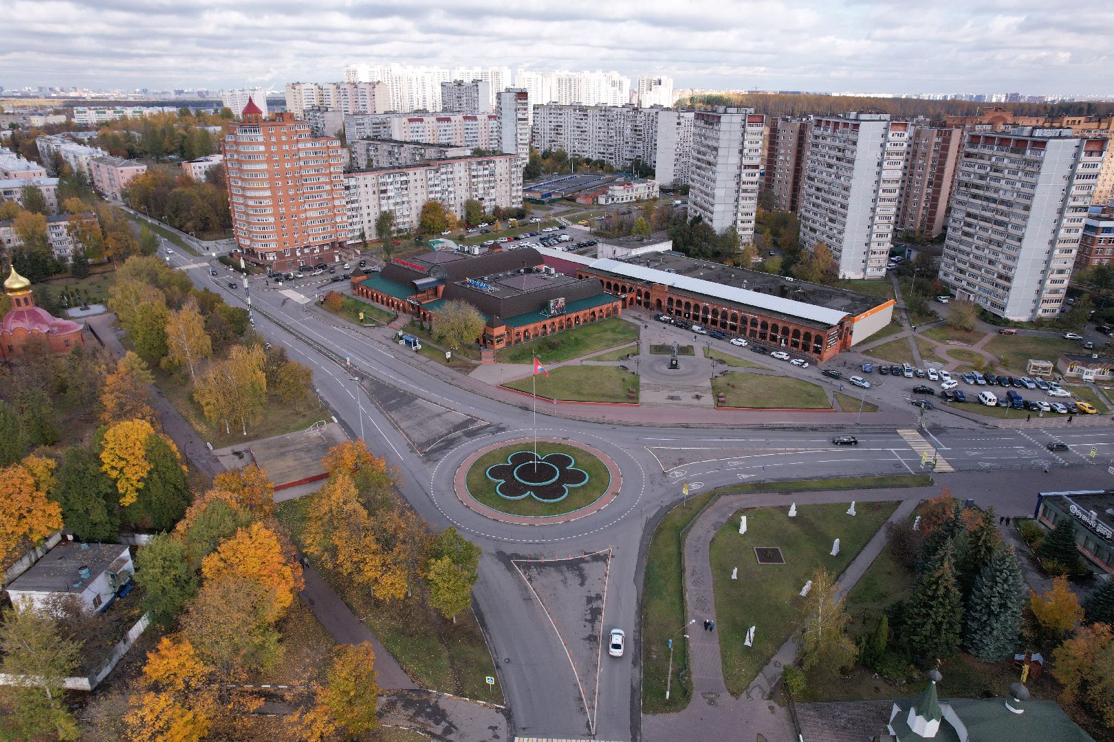видео с коптера, площадь, джержинский, донской,