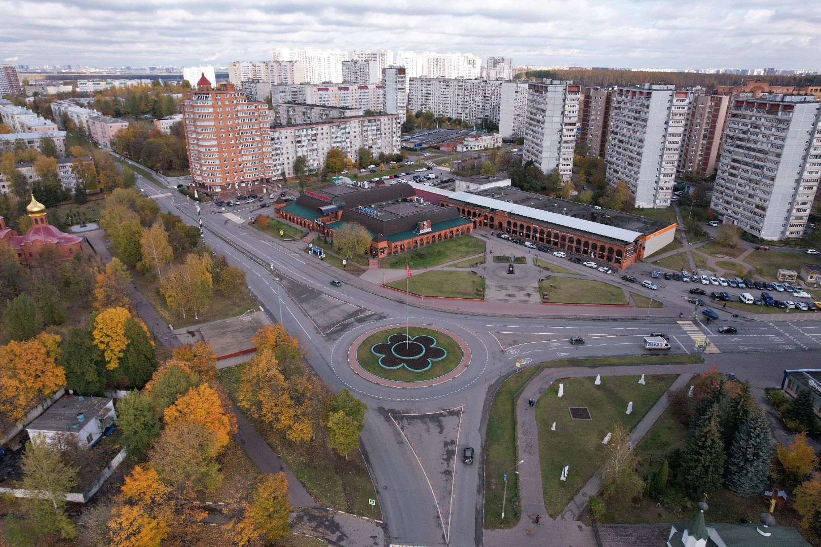видео с коптера, площадь, джержинский, донской,