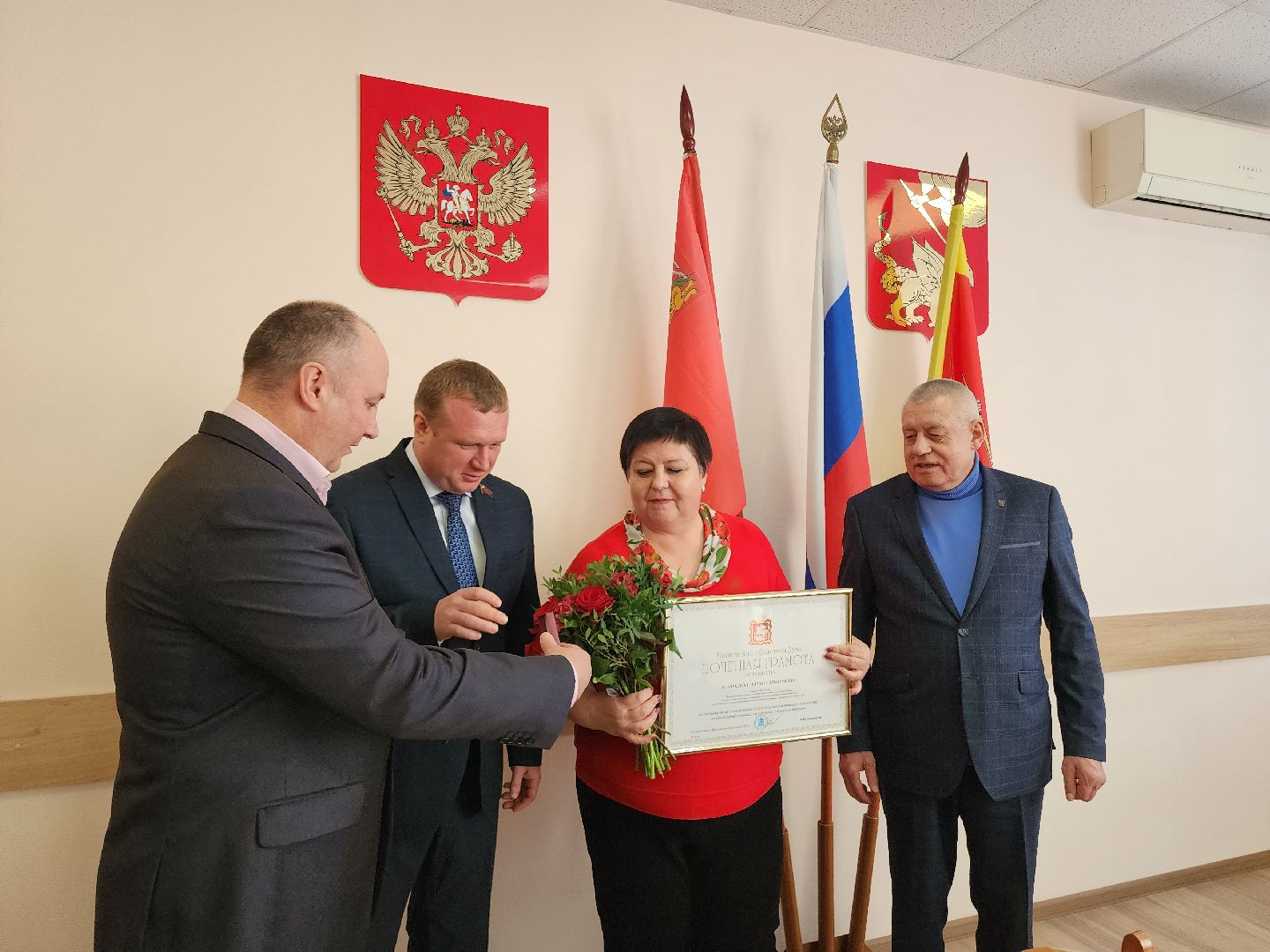 Егорьевск, Подмосковье, московская область, Коркин, награждение,