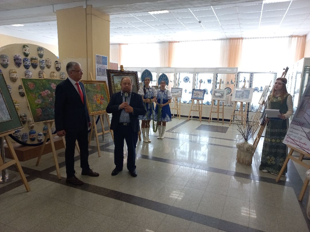 картины, выставка, Гжель, Раменский округ, живопись, пейзаж, Союз художников Подмосковья