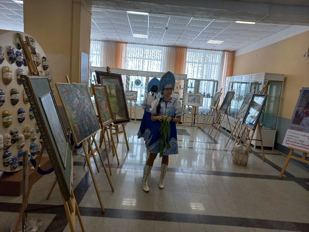 картины, выставка, Гжель, Раменский округ, живопись, пейзаж, Союз художников Подмосковья