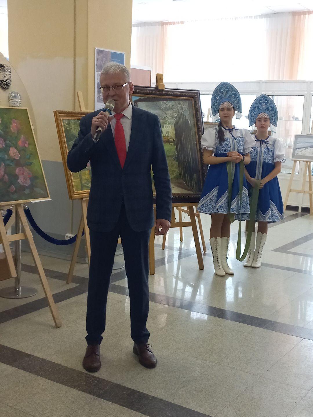 картины, выставка, Гжель, Раменский округ, живопись, пейзаж, Союз художников Подмосковья