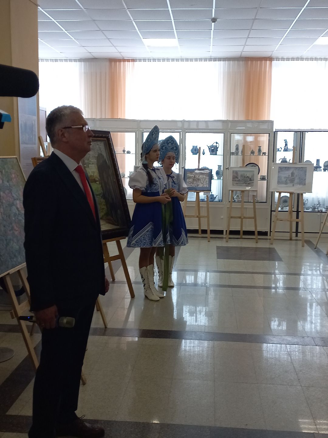 картины, выставка, Гжель, Раменский округ, живопись, пейзаж, Союз художников Подмосковья