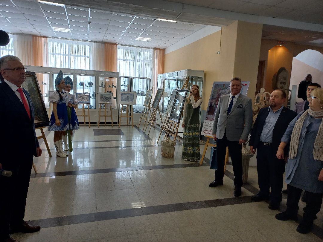 картины, выставка, Гжель, Раменский округ, живопись, пейзаж, Союз художников Подмосковья