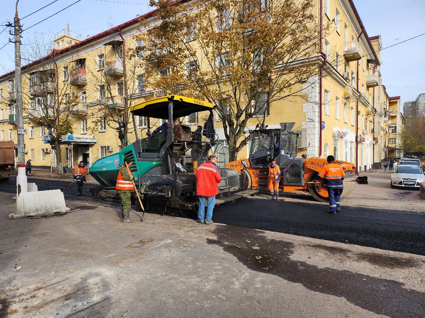 раменское, дороги, улица Советская, обновление дороги и тротуаров, проект запуска МЦД-3,