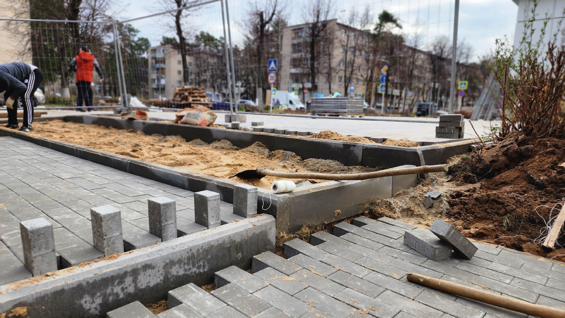 брусчатка, благоуйстройство, протвино, ремонт, общественные пространства,