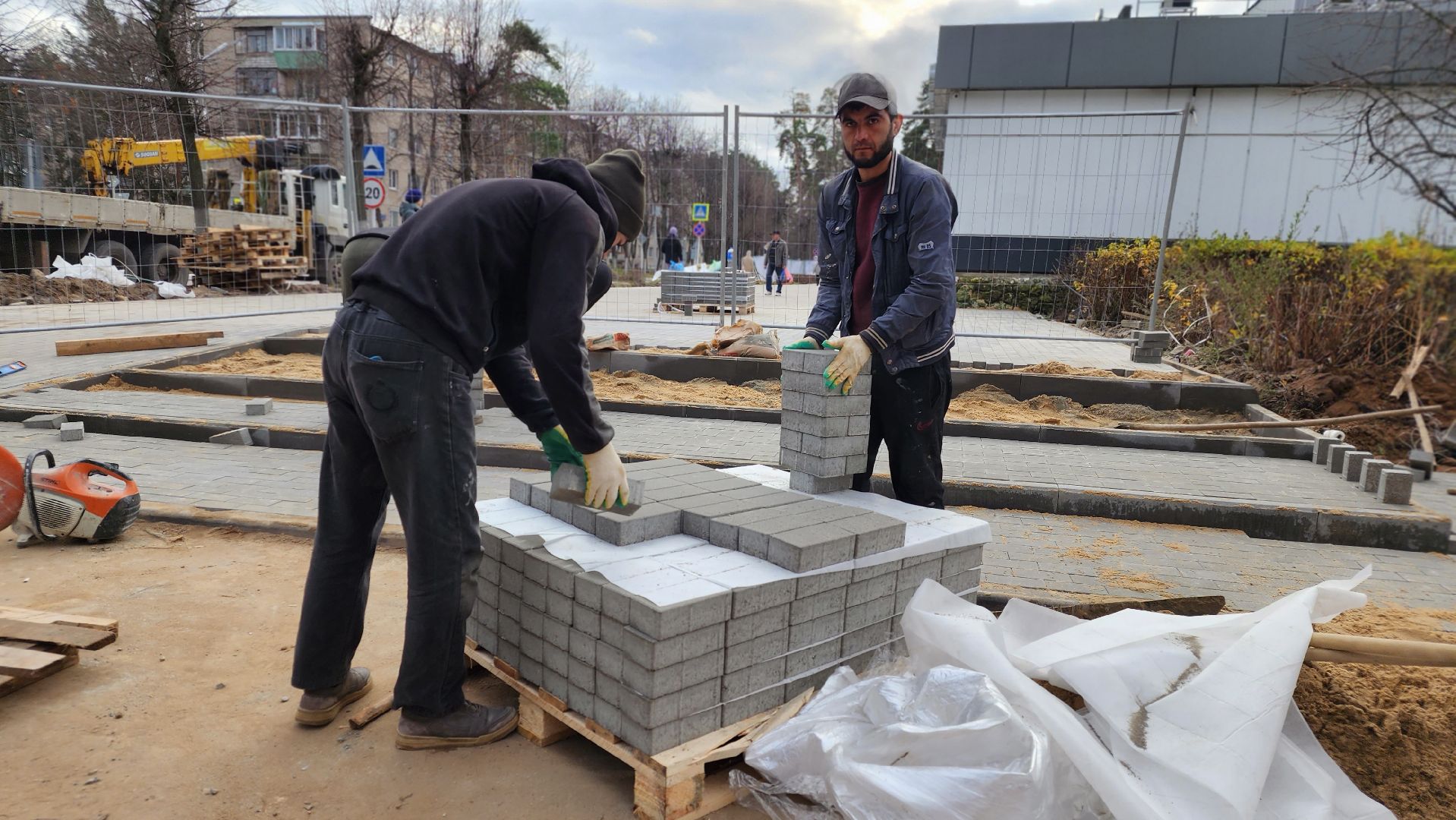 брусчатка, благоуйстройство, протвино, ремонт, общественные пространства,