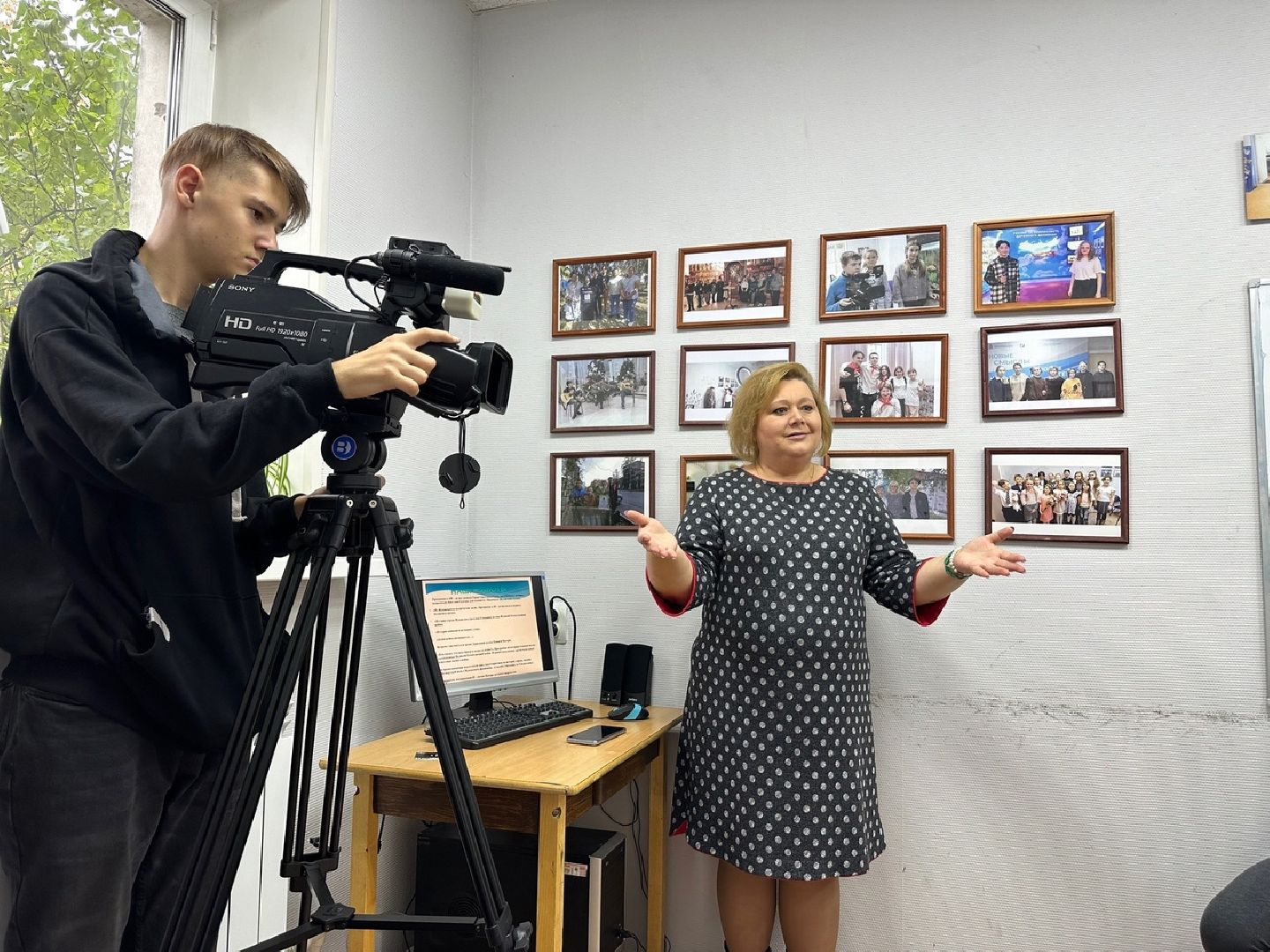 ДТ Взлет, Детское телевидение, проект, Педагогические чтения, От Учителя к Ученому, Луговская, конкурс,