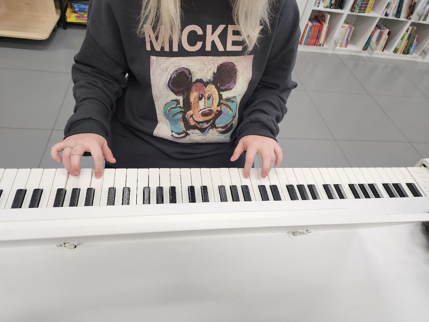 шатура, библиотека, репетиционный час, фортепьяно, миниконцерт,