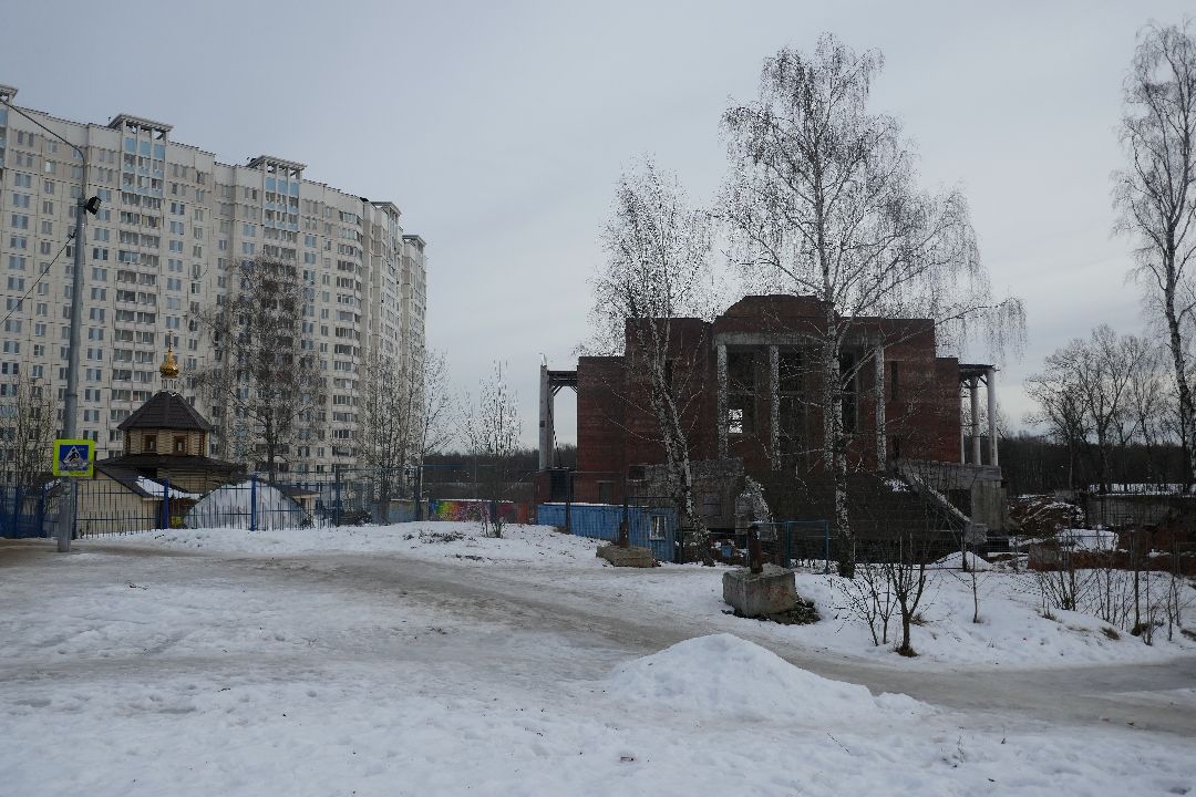 Подольск строительство Храма