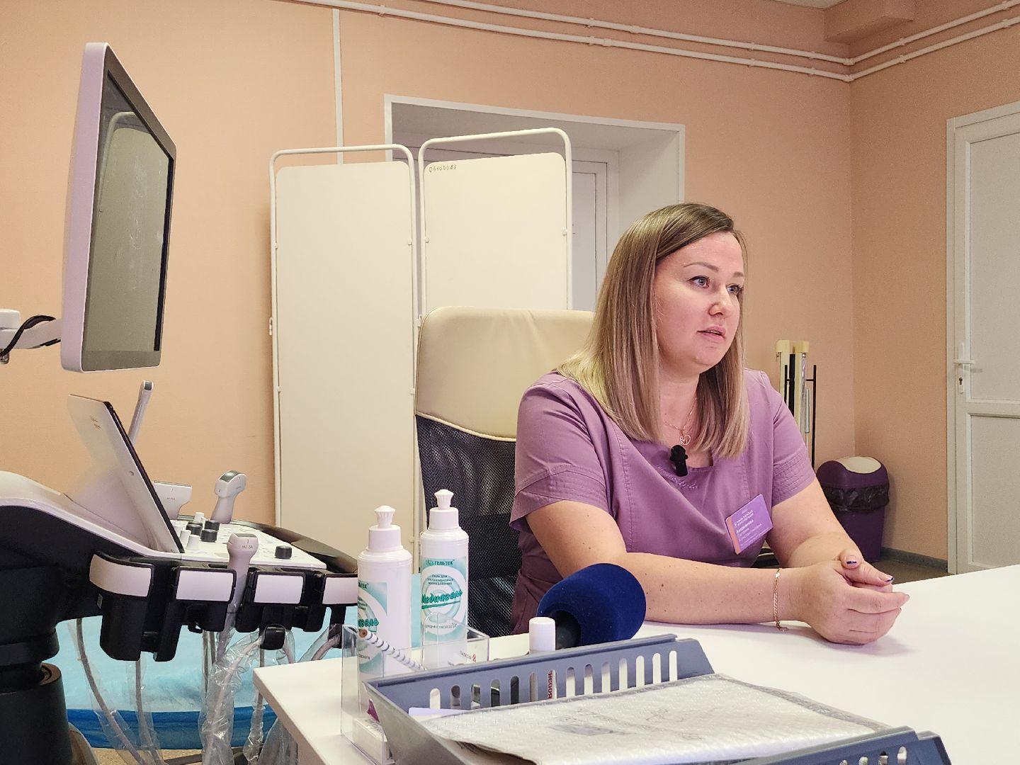 роддом, серпухов, медтехника, новое оборудование, аппарат узи,