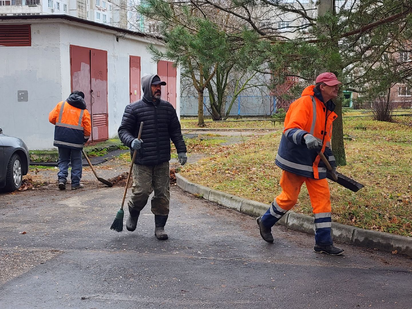 листва, серпухов, улица новая, ивановские дворики, комбинат благоустройства,