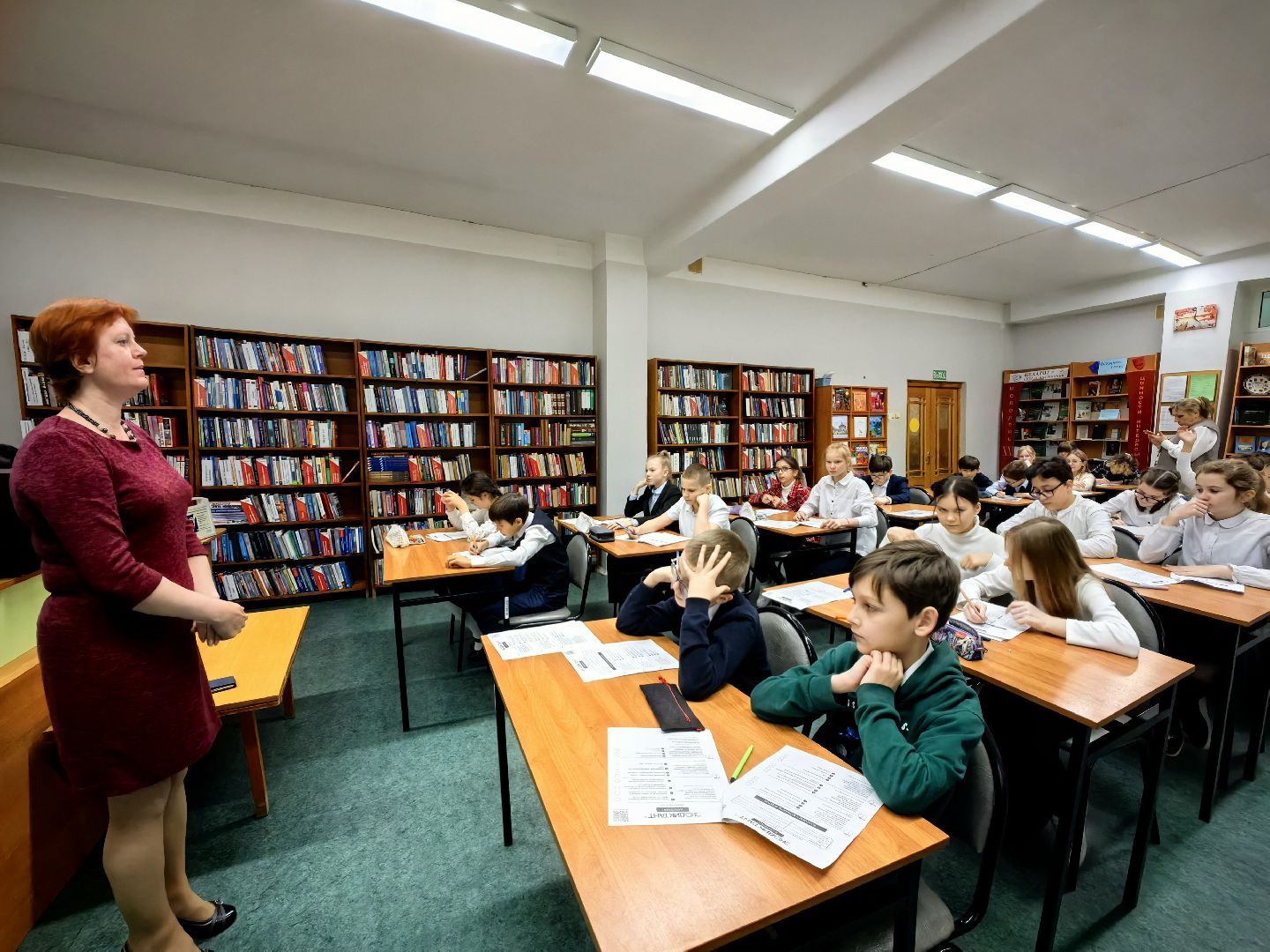 экодиктант, библиотека, экология, школьники, природа,