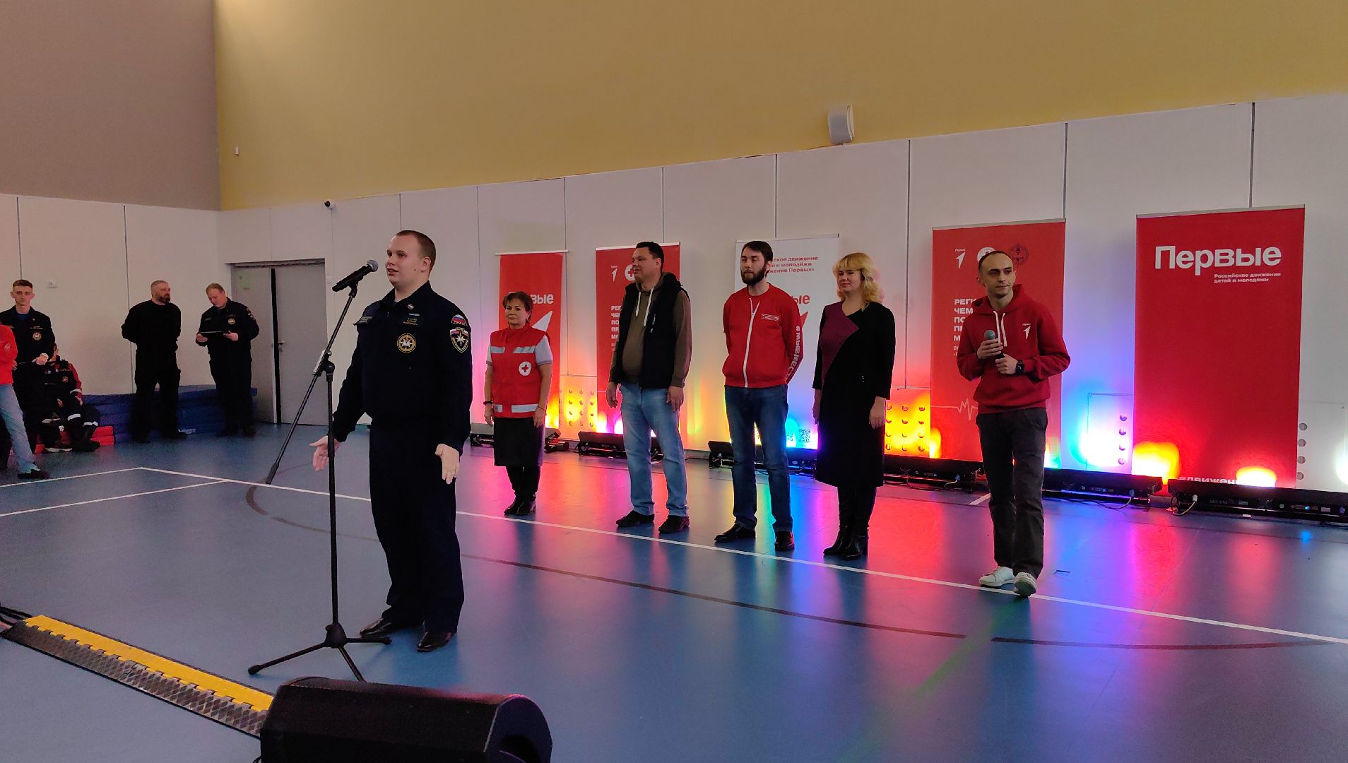 Движение первых, Чемпионат, команды, первая помощь,