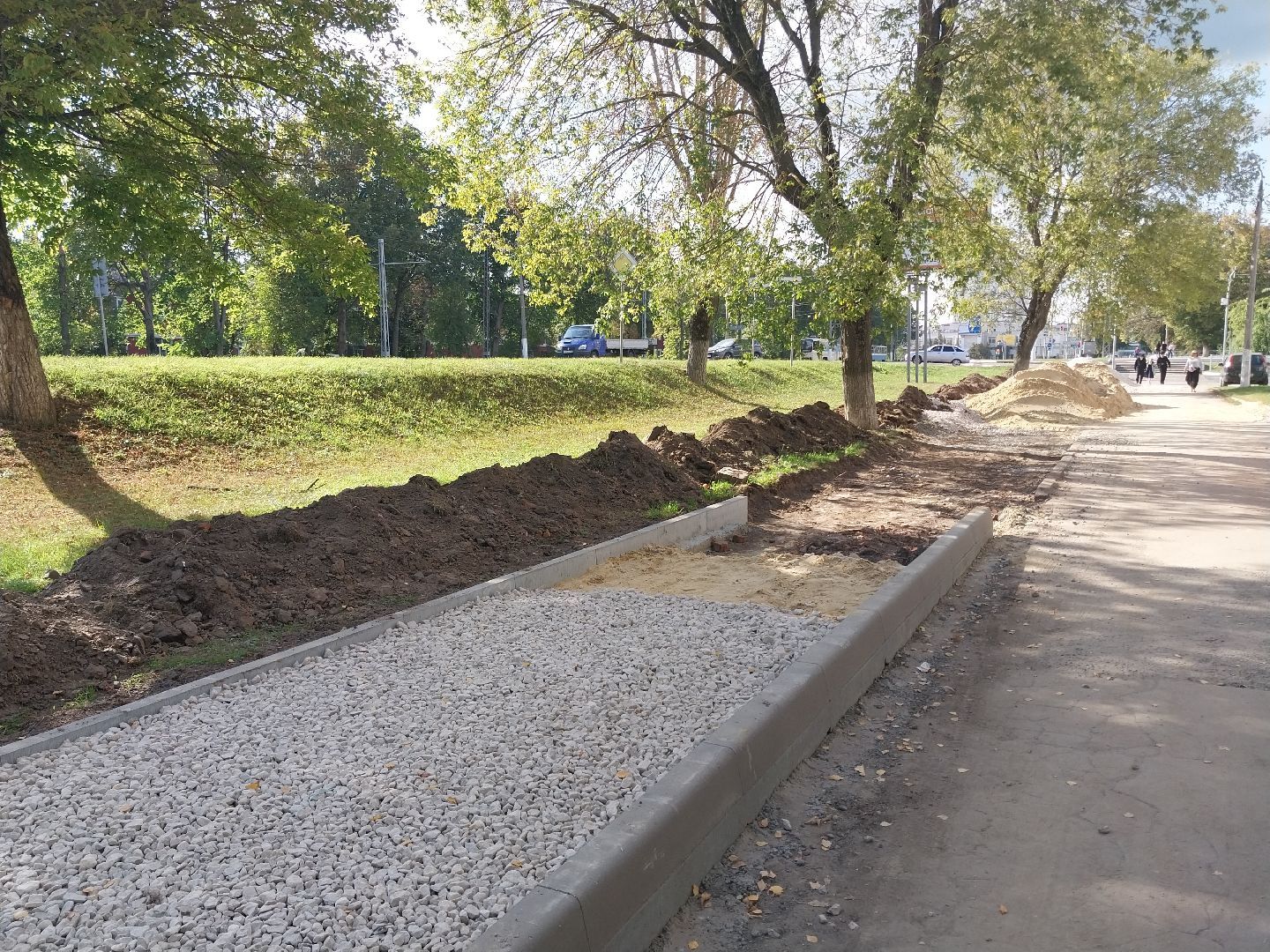 Коломна, тротуары, безопасные дороги,