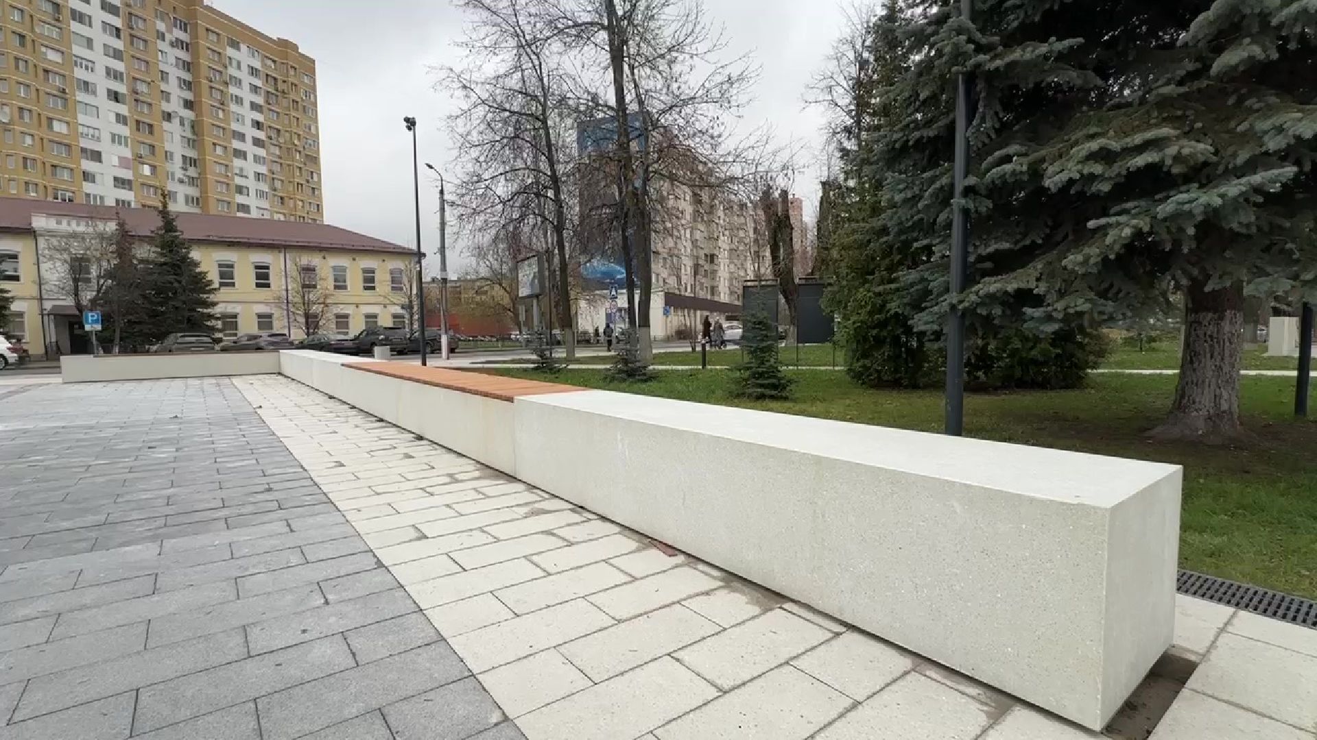 Реутов, Мемориал, Аллея славы, Вечный огонь, благоустройство, лавки,