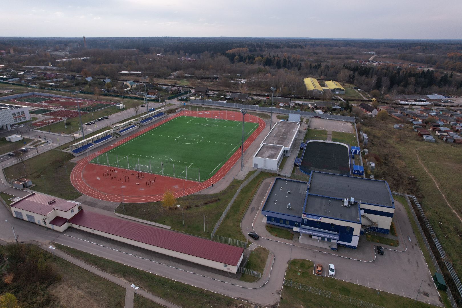 видео с коптера, спорт, футбол, истра,