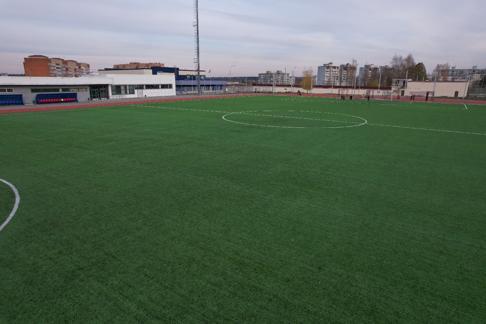 видео с коптера, спорт, футбол, истра,