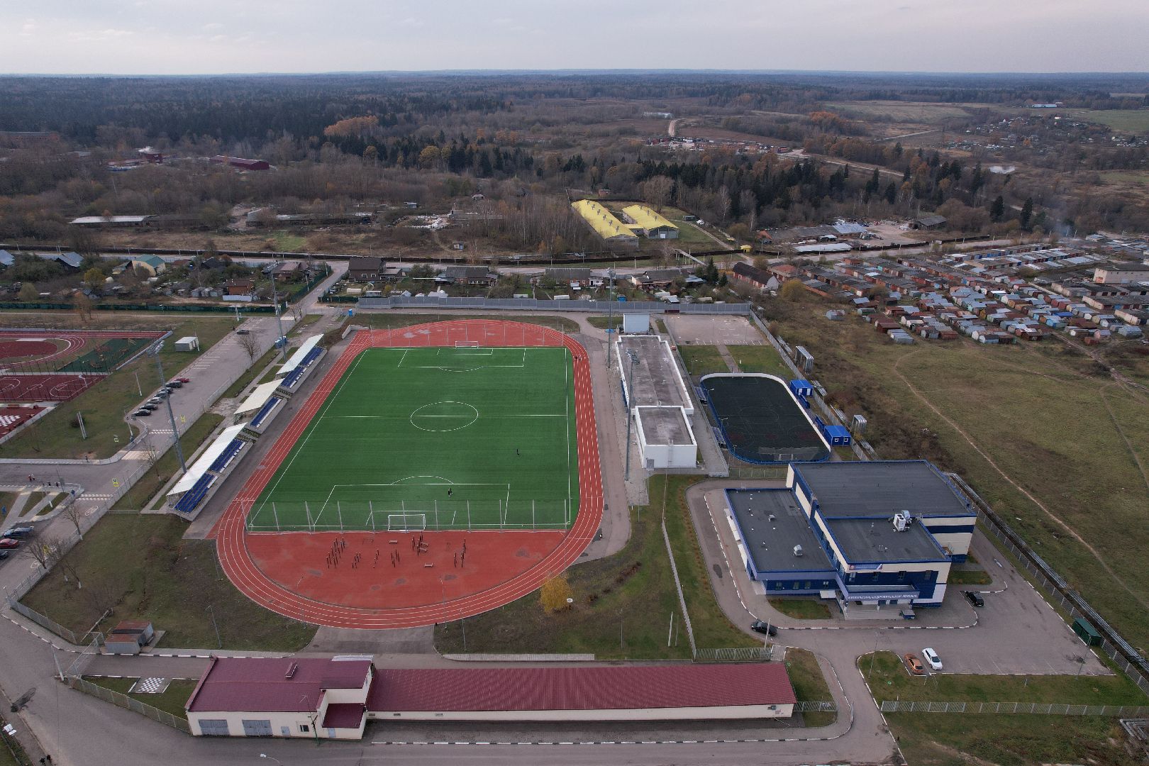 видео с коптера, спорт, футбол, истра,